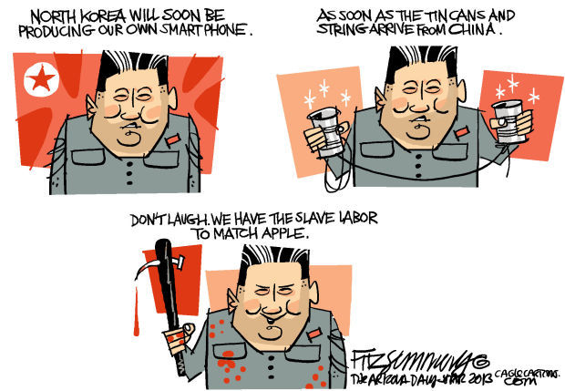 Daily Fitz Cartoon: North Korea